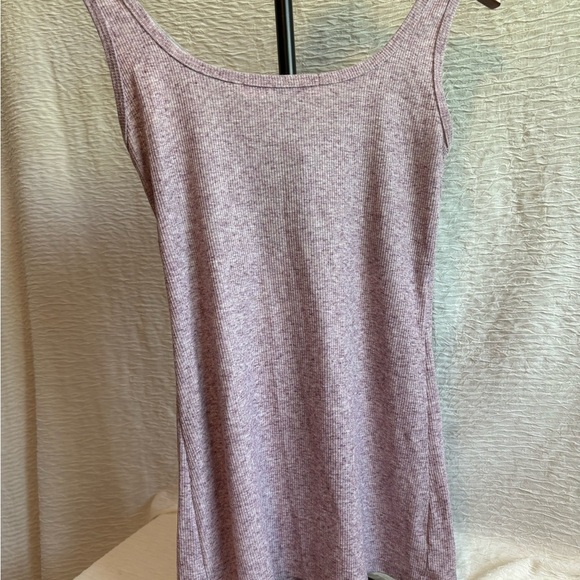 Molly Ades for Mamahood Lavender Zippered Tank Top with inner gray shell - Picture 6 of 7